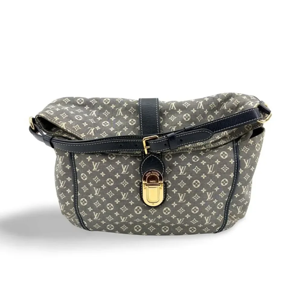 Louis Vuitton Monogram Mini Lean Marjorie Shoulder Bag Blue